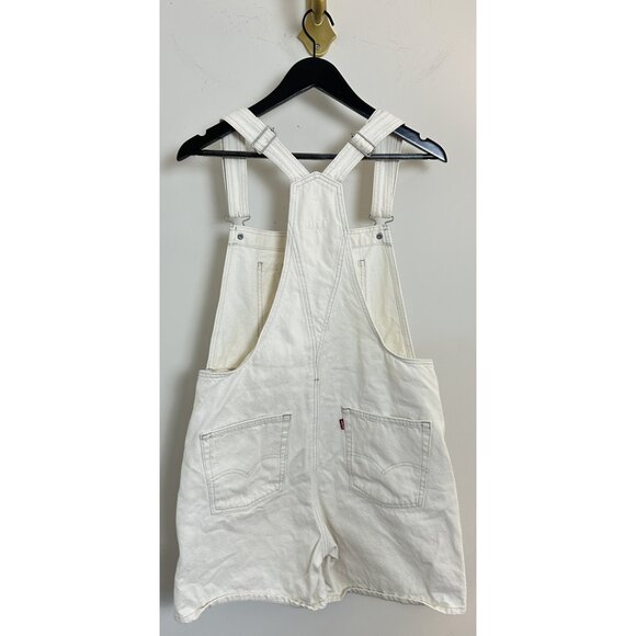 LEVI'S Denim Utility Shortalls in Wash Truth Slip Size Medium - Picture 6 of 11